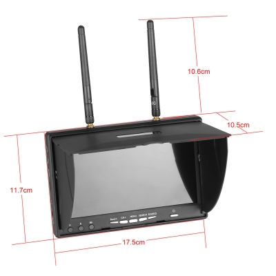 FPV-монитор LCD5802D 7